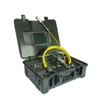 Kamery do inspekcji rurociągów i kanalizacji z 29 mm samopoziomującą kamerą nagrywanie DVR klawiatury licznik FLX-1089REKC