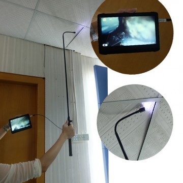 China 5 Meters Telescopic Pole Pipe Inspection Camera for sale FLX-107HRTP