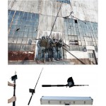 Pole-Mounted Cameras Telescopic Video Pole Camera With IR And DVR FLX-107HRTP