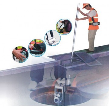 Portable drain sewer pipe inspection tilt & zoom camera FLX-QPAD-E