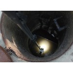 One-person Operation Sewer Zoom Camera Portable Pole Video Inspection Manhole Camera FLX-QPAD-E