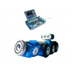 Crawler-based CCTV Pipe Inspection System Sewer Pan Rotate Camera for Pipeline Dia 6'' to 24'' FLX-TVS2000S