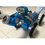 zoom pan and rotate mainline crawler camera robotic pipe inspection system FLX-TVS2000M