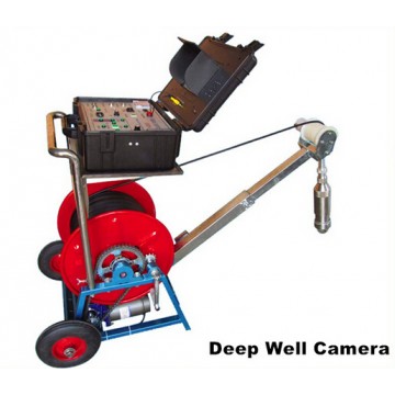 Downhole Inspection Camera Drilled Well Video Camera With 360 Rotation Camera, Electric Winch, Depth Sensor FLX-PT700REC