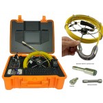 30m pushrod drainline inspection camera drain survey camera with affordable price cost FLX-108RE