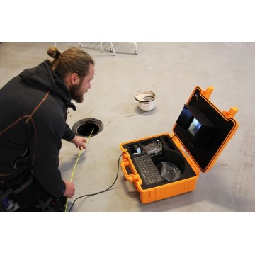 Systemy inspekcyjne TV do sieci wodno-kanalizacyjnych rur kamery FLX-108REK