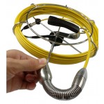 Push Color CCTV sewer inspection camera 20m cable reel video record FLX-108RE