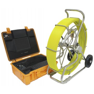 50mm self leveling drain inspection camera 120m cable reel  FLX-128REKC