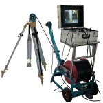 2000ft Dual Borehole Camera Deep Well Camera With Dual Camera and Auto Cable Electric Winch FLX-PD700AREC