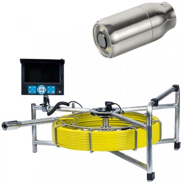 Pipe Camera With 50m Cable, Self Leveling Camera FLX-H147RKC