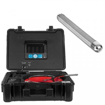 mini pipe inspection camera with distance counter and built-in 512Hz sonde FLX-H107REKLC-C14