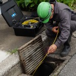 14mm CCTV sewer drain survey camera FLX-H107REKLC-C14