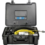 pushrod camera for CCTV drain surveys with distance counter 100ft cable FLX-H107REKC