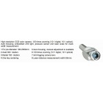 CCTV drain inspection crawler pan/tilt/zoom pipe crawler camera FLX-TVS2000S
