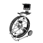 padella & telecamera per fognature inclinabile FLX-P128RKC (cavo nero)